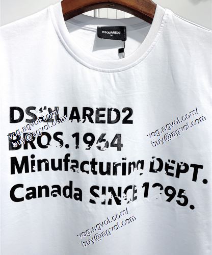  半袖Tシャツ 2色可選  DSQUARED2ブランド 偽物 通販 おすすめ/オススメ 2021春夏 ディースクエアード DSQUARED2