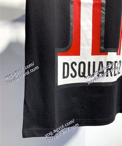  DSQUARED2偽物ブランド 希少 ディースクエアード DSQUARED2 3色可選 半袖Tシャツ 2021春夏 