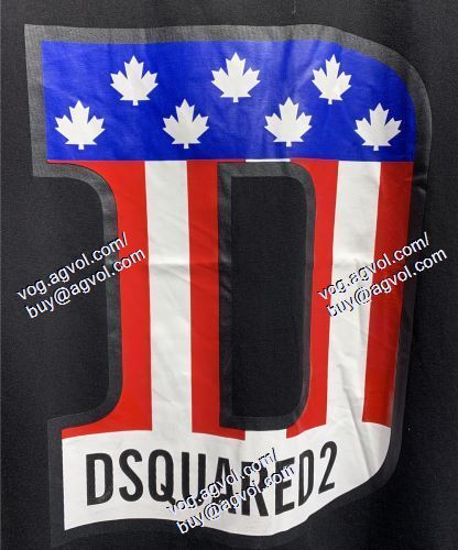  DSQUARED2偽物ブランド 希少 ディースクエアード DSQUARED2 3色可選 半袖Tシャツ 2021春夏 