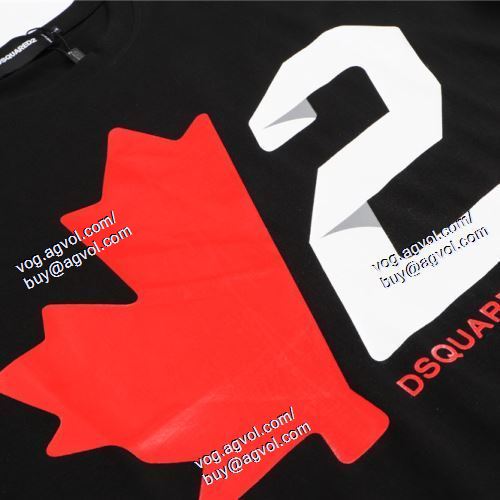  半袖Tシャツ 2色可選 人気激売れ ディースクエアード DSQUARED2 DSQUARED2スーパーコピー 代引 2021春夏