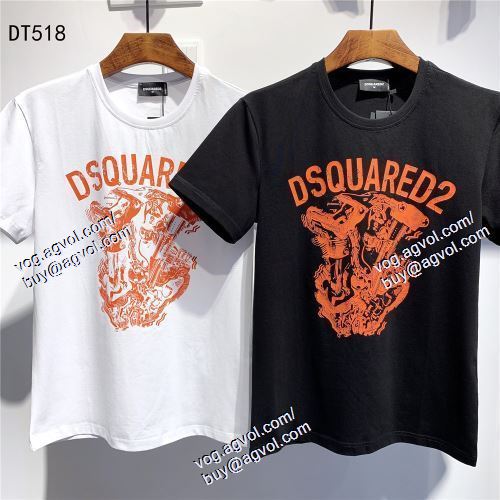  売れ筋！ 2021春夏 ディースクエアード DSQUARED2 2色可選 半袖Tシャツ DSQUARED2ブランドコピー