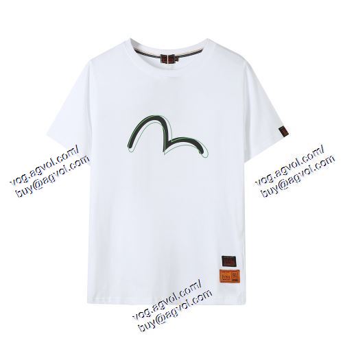  2色可選 贈り物にも◎ 半袖Tシャツ EVISUスーパーコピー エヴィス EVISU 2021春夏 