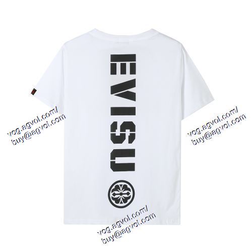  2色可選 贈り物にも◎ 半袖Tシャツ EVISUスーパーコピー エヴィス EVISU 2021春夏 