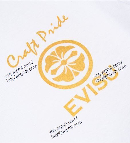  半袖Tシャツ 2色可選 EVISU偽物ブランド 2021春夏 スタイルアップ効果 エヴィス EVISU