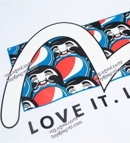  EVISU偽物ブランド 2021春夏 2色可選 大好評 エヴィス EVISU 半袖Tシャツ