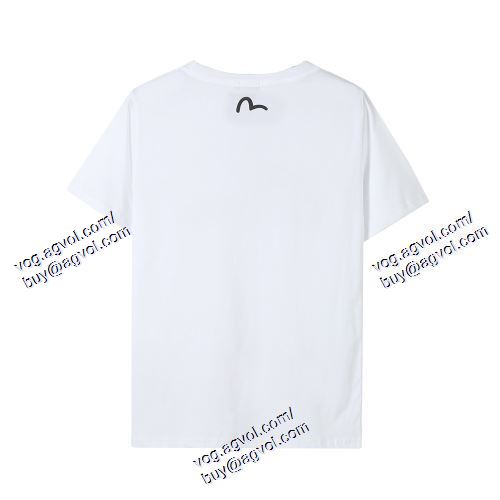  エヴィス EVISU 半袖Tシャツ 存在感のある EVISUスーパーコピー 代引 2021春夏 2色可選