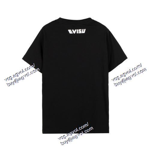  半袖Tシャツ 2色可選 ファッション 人気 2021春夏 EVISUコピー エヴィス EVISU