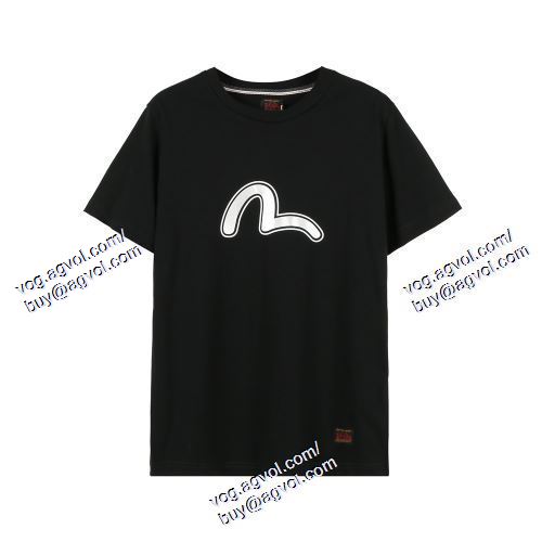  2021春夏 エヴィス EVISU 半袖Tシャツ コスパ最高のプライス 2色可選 EVISUコピー ブランド 