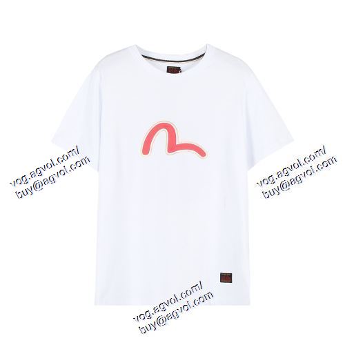  2021春夏 エヴィス EVISU 半袖Tシャツ コスパ最高のプライス 2色可選 EVISUコピー ブランド 