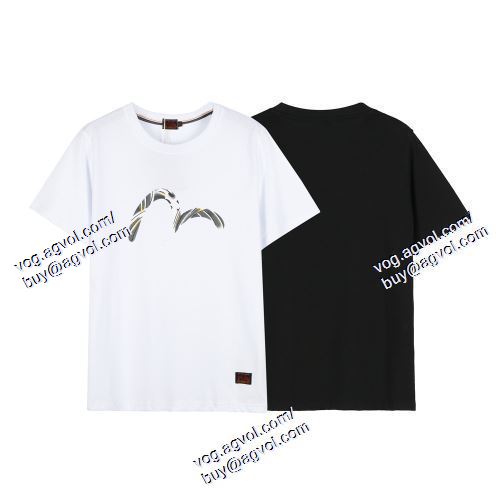  EVISUブランド 偽物 通販 2色可選 半袖Tシャツ エヴィス EVISU 2021春夏 おすすめ/オススメ 