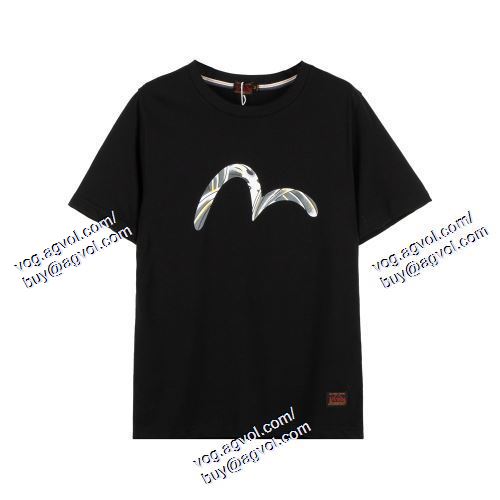 EVISUブランド 偽物 通販 2色可選 半袖Tシャツ エヴィス EVISU 2021春夏 おすすめ/オススメ 