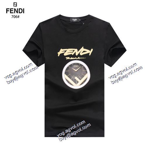 2色可選 人気販売中 フェンディブランド 偽物 通販 2021春夏 フェンディ FENDI 半袖シャツ