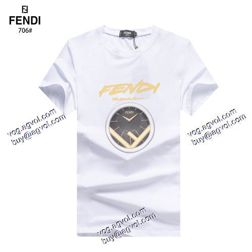 2色可選 人気販売中 フェンディブランド 偽物 通販 2021春夏 フェンディ FENDI 半袖シャツ
