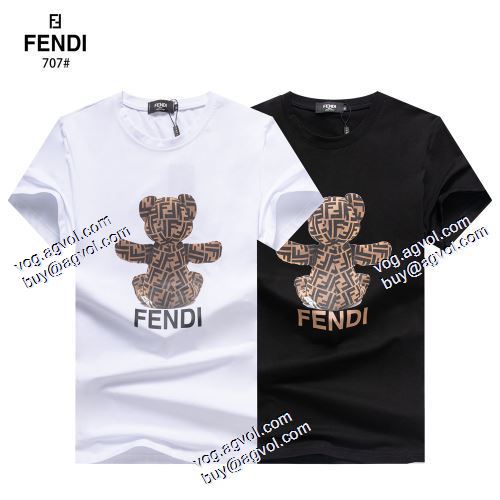 フェンディスーパーコピー 激安 選べる極上 2021春夏 フェンディ FENDI 半袖シャツ 2色可選 