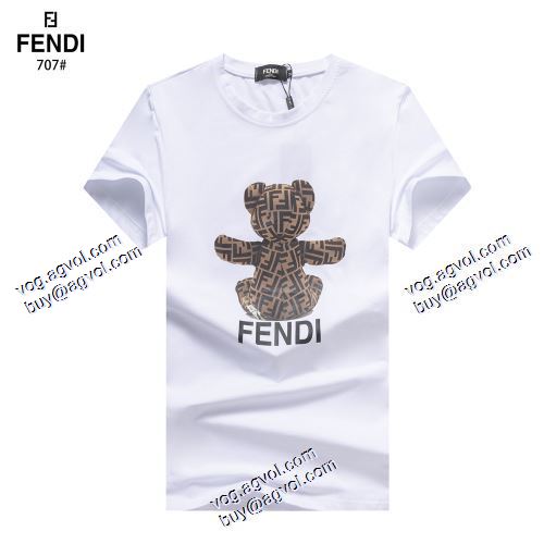 フェンディスーパーコピー 激安 選べる極上 2021春夏 フェンディ FENDI 半袖シャツ 2色可選 