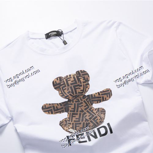 フェンディスーパーコピー 激安 選べる極上 2021春夏 フェンディ FENDI 半袖シャツ 2色可選 