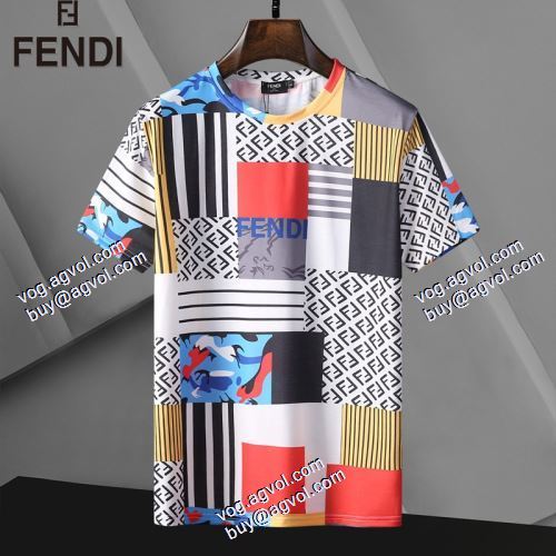 フェンディ FENDI 個性的 半袖シャツ FENDIスーパーコピー 激安 2021春夏