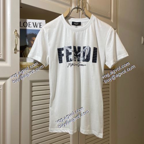  2021春夏 フェンディ FENDI  半袖シャツ  2色可選 FENDIブランド コピー 大好評 