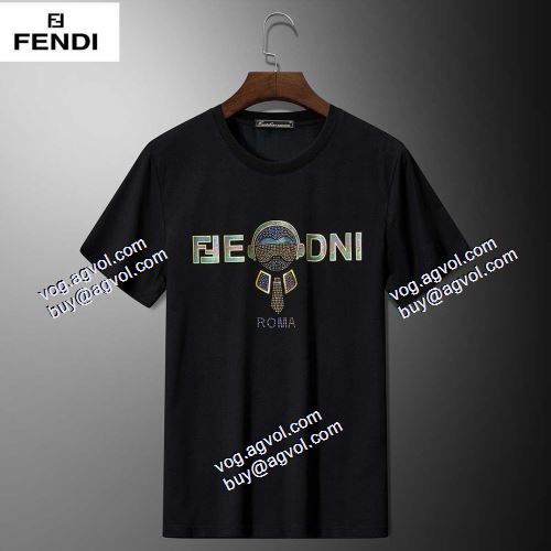 コスパ最高のプライス  フェンディ FENDI FENDIブランド 偽物 通販 2色可選 半袖シャツ 2021春夏 