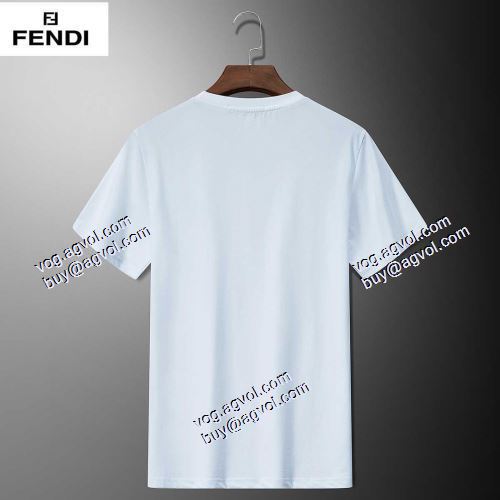  コスパ最高のプライス  フェンディ FENDI FENDIブランド 偽物 通販 2色可選 半袖シャツ 2021春夏 