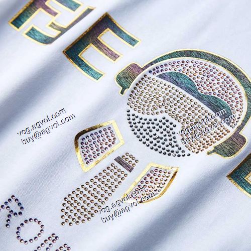  コスパ最高のプライス  フェンディ FENDI FENDIブランド 偽物 通販 2色可選 半袖シャツ 2021春夏 