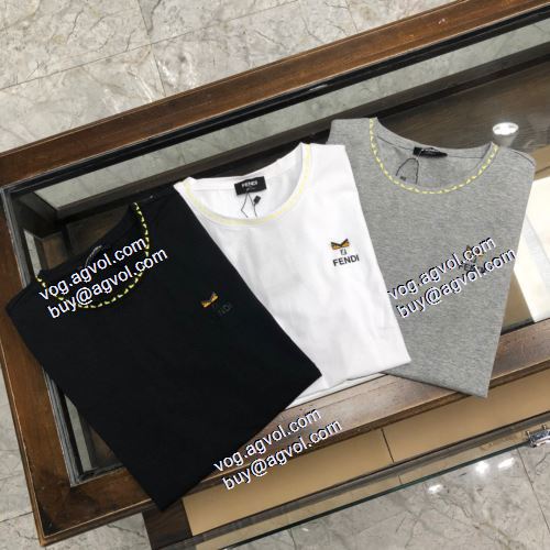  半袖シャツ FENDIスーパーコピー 代引  2021春夏  フェンディ FENDI  3色可選 人気激売れ