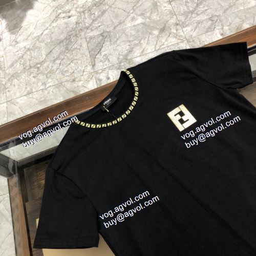  半袖シャツ 2色可選 FENDIブランド コピー 2021春夏  フェンディ FENDI  美品！   