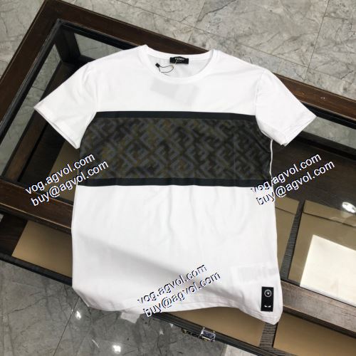  2色可選  格安！  フェンディ FENDI  半袖シャツ 2021春夏 FENDIコピー