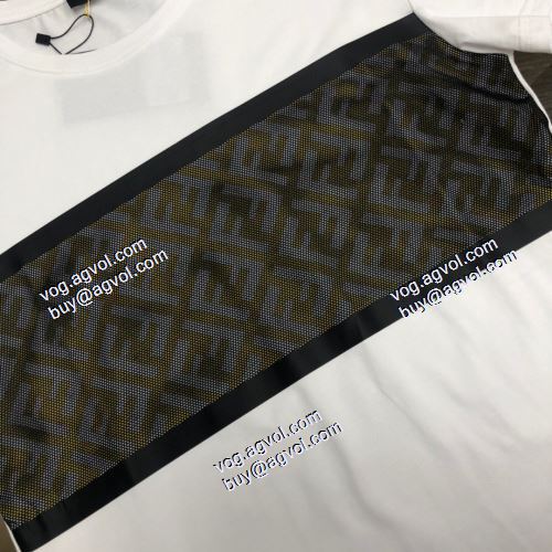  2色可選  格安！  フェンディ FENDI  半袖シャツ 2021春夏 FENDIコピー 
