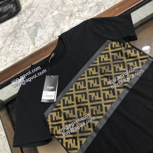  2色可選  格安！  フェンディ FENDI  半袖シャツ 2021春夏 FENDIコピー