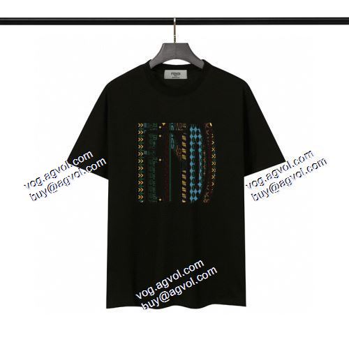  フェンディ FENDI  半袖シャツ FENDIスーパーコピー 代引 2021春夏 2色可選 大人気☆NEW!! 