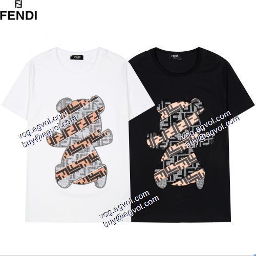  2色可選 半袖シャツ 2021春夏  FENDIブランドスーパーコピー SALE!今季 フェンディ FENDI  