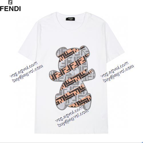  2色可選 半袖シャツ 2021春夏  FENDIブランドスーパーコピー SALE!今季 フェンディ FENDI  