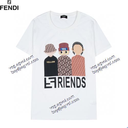  2021春夏 FENDIブランドコピー  2色可選 フェンディ FENDI  半袖シャツ ★安心★追跡付 