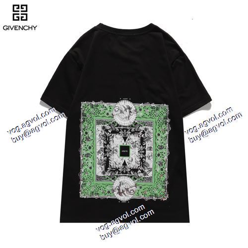 GIVENCHYコピーブランド 2021春夏 ジバンシー 派手 ：比较华丽的 GIVENCHY 2色可選 半袖シャツ 