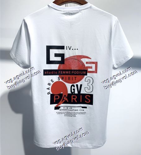 今買い◎得 2021春夏 ジバンシィスーパーコピー 激安 ジバンシー GIVENCHY 半袖シャツ 2色可選 