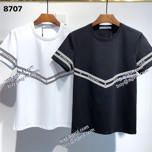 ジバンシィブランド 2色可選 偽物 通販 デザイン性の高い 2021春夏 半袖シャツ  ジバンシー GIVENCHY 