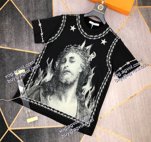  売れ筋！ GIVENCHYコピー ブランド 2021春夏 ジバンシー GIVENCHY 半袖Tシャツ 