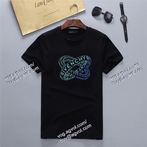  2色可選 半袖Tシャツ GIVENCHYブランドコピー  首胸ロゴ 2021春夏 ジバンシー GIVENCHY 