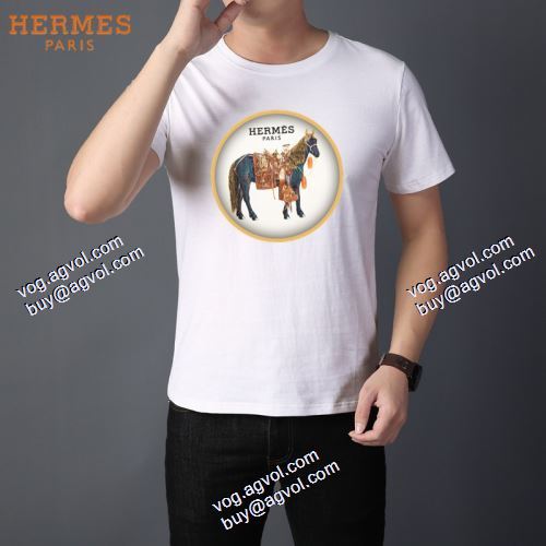 2021春夏 HERMESブランド 偽物 通販 2色可選 エルメス HERMES 半袖シャツ デザイン性の高い