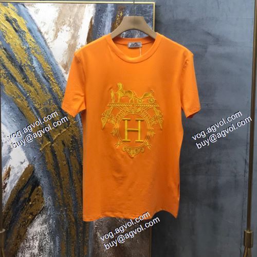 エルメス HERMES 半袖シャツ 人気新品★超特価★ 2021春夏 3色可選 HERMES偽物ブランド 