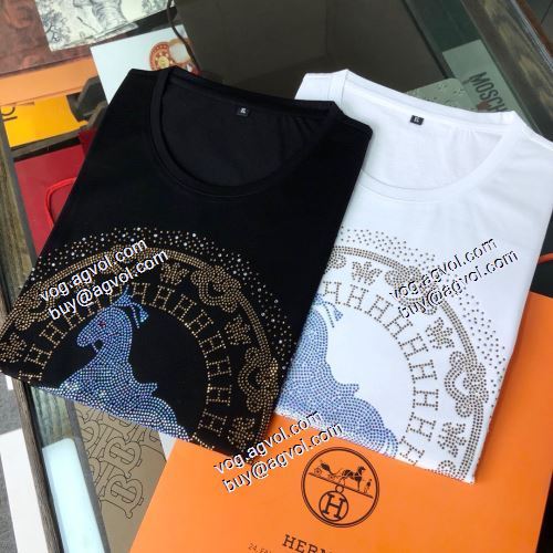  エルメス HERMES 贈り物にも◎ HERMESコピー ブランド 2色可選 半袖シャツ 2021春夏 