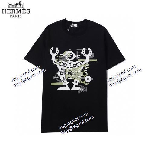  高級感溢れるデザイン 2021春夏 エルメス HERMES 2色可選 半袖シャツ