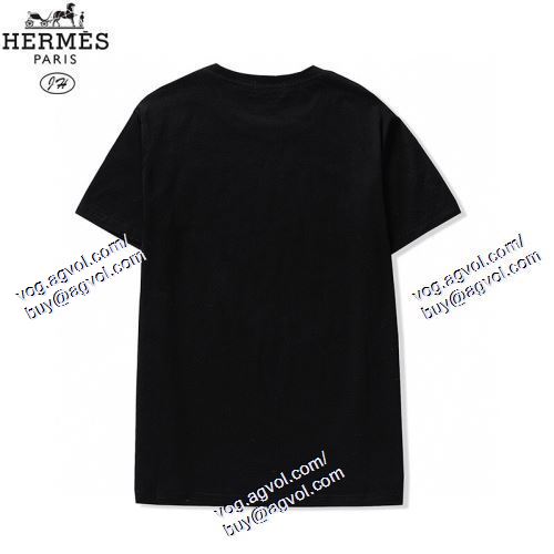  欧米韓流/雑誌 2021春夏 HERMESブランドコピー 3色可選 半袖Tシャツ エルメス HERMES