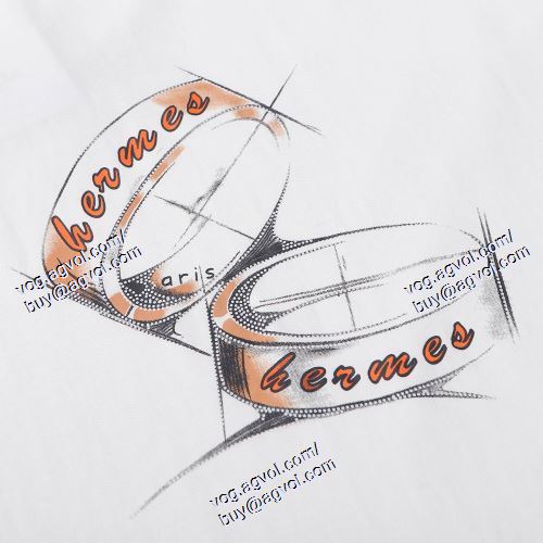  HERMESブランド 偽物 通販 2色可選 半袖Tシャツ SALE開催 エルメス HERMES 2021春夏  