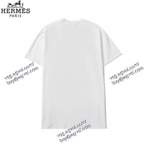  エルメス HERMES 2色可選 半袖Tシャツ HERMESスーパーコピー 激安 売れ筋！2021春夏