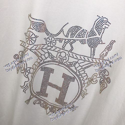  2021春夏 HERMESブランドコピー 2色可選 半袖Tシャツ エルメス HERMES めちゃくちゃお得