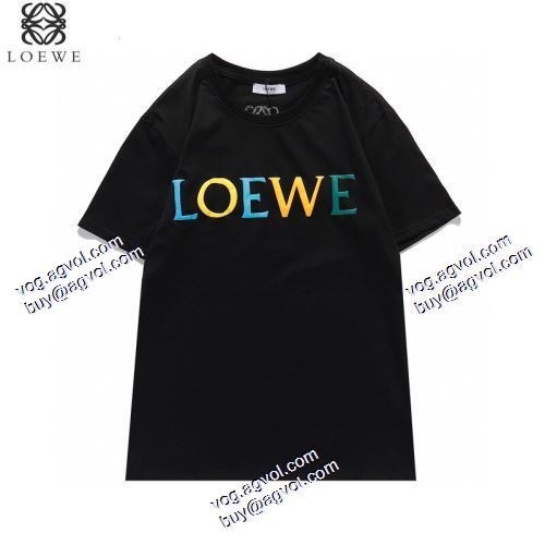 2色可選 ロエベブランド 偽物 通販 ロエベ LOEWE  2021春夏 半袖シャツ ファッション 人気
