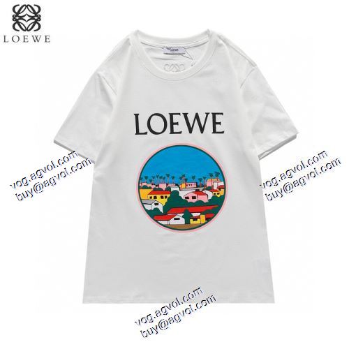 上品な輝きを放つ形 2色可選 ロエベ LOEWE 半袖シャツ ロエベスーパーコピー 激安 2021春夏 
