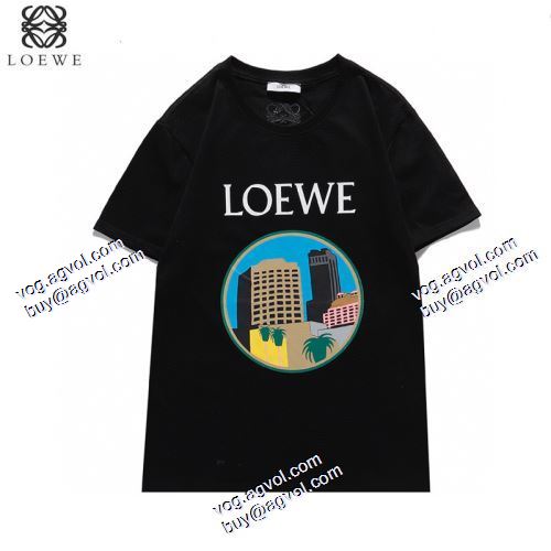 上品な輝きを放つ形 2色可選 ロエベ LOEWE 半袖シャツ ロエベスーパーコピー 激安 2021春夏 